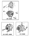 2000 Jeep Grand Cherokee Alternator Diagram - 56041324AC
