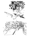 Ram 2500 Power Steering Hose Diagram - 68031953AB