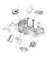 Jeep Air Bag Control Module Diagram - 5084009AE