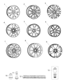 Jeep Grand Cherokee Spare Wheel Diagram - 5XL05AAAAA