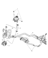 Chrysler Pacifica Power Steering Hose Diagram - 4743803AI