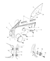 1998 Dodge Neon Door Hinge Diagram - 4783485