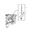 2011 Ram Dakota Antenna Diagram - 5064605AA