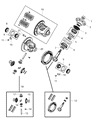 Ram 1500 Differential Diagram - 68266877AA