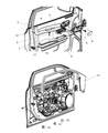 2012 Chrysler 300 Armrest Diagram - 1WK36HL9AA