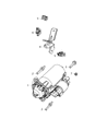 Jeep Compass Starter Motor Diagram - 56029626AA