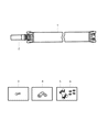 1999 Dodge Durango Drive Shaft Diagram - 52105864AA