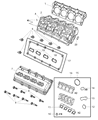 Dodge Durango Cylinder Head Diagram - 5143396AB