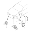 Chrysler Sebring Horn Diagram - MR339665