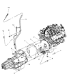 Dodge Durango Dipstick Diagram - 53032632AD