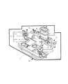1996 Chrysler Sebring Fuel Tank Diagram - MR134739