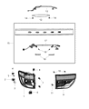 Dodge Durango Back Up Light Diagram - 57010273AE