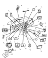 Dodge Durango Clock Spring Diagram - 56049795AD