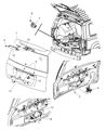 Jeep Trunk Lid Latch Diagram - 4589181AG