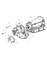 Chrysler Transfer Case Diagram - 4591953AC