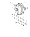Dodge Magnum Brake Booster Diagram - 68033785AA