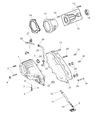 Ram Dakota Transfer Case Seal Diagram - 5086042AA