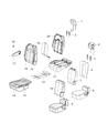 Chrysler Seat Cushion Diagram - 68224674AB