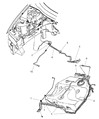 Chrysler Sebring Fuel Filter Diagram - 4897244AA