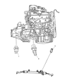 Chrysler Back Up Light Switch Diagram - 5134503AA