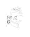 2018 Ram 2500 Fuel Door Diagram - 68158367AB