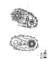 2014 Ram 1500 Transfer Case Diagram - 68068483AB