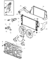Chrysler Sebring Radiator Hose Diagram - 4852507AD