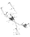 2017 Dodge Durango Tail Pipe Diagram - 68276627AB