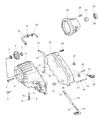 Jeep Grand Cherokee Automatic Transmission Output Shaft Seal Diagram - 4897298AA