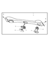 2001 Jeep Wrangler Car Speakers Diagram - 56038566AC