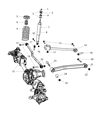 Jeep Control Arm Diagram - 52059979AC