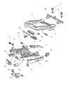 Chrysler Crossfire Seat Switch Diagram - 1BF40XDVAA