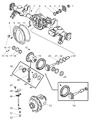 2008 Jeep Commander Differential Diagram - 52104674AE