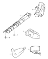 2004 Dodge Neon Exhaust Heat Shield Diagram - 5278046AB