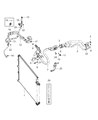 Chrysler 200 A/C Condenser Diagram - 68195662AA