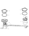 Chrysler Pacifica Fuel Level Sensor Diagram - 5101804AC