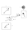 2017 Chrysler 200 Fuel Filler Housing Diagram - 68137578AC