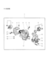 Chrysler Throttle Position Sensor Diagram - MD628077