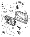 Ram Window Motor Diagram - 68044804AB