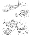 Dodge Automatic Transmission Filter Diagram - 5019876AB