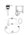 2009 Jeep Liberty Transmitter Diagram - 68029833AA