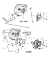 Chrysler Sebring ABS Control Module Diagram - 5142283AA
