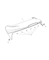 Jeep Cherokee Spoiler Diagram - 1UV35TZZAH