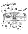 Jeep Patriot Clock Spring Diagram - 68003216AA