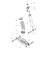 2010 Dodge Challenger Shock Absorber Diagram - 68071745AA