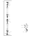 2008 Dodge Ram 3500 Drive Shaft Diagram - 52853221AC