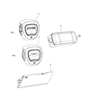 2020 Dodge Durango Air Bag Diagram - 68360029AA