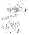 Jeep Wrangler Exhaust Manifold Diagram - 53010199