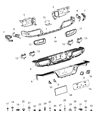 Jeep Gladiator Bumper Diagram - 6RG14RXFAA
