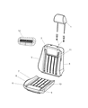 Jeep Commander Seat Heater Diagram - 5000021AB